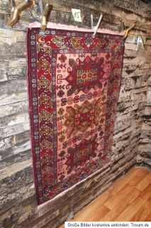Königlicher Antiker Handgeknüpfter Perser Teppich Kazak Kaukasus