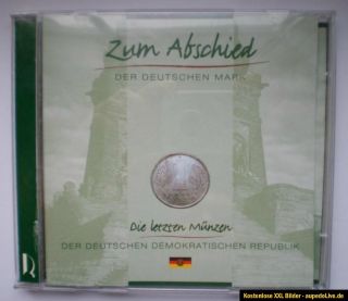 Die letzten Münzen der DDR   Zum Abschied der Deutschen Mark