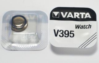 50 Varta Watch V 395 Primär Silber Uhrenbatterie Blister SR927 SW