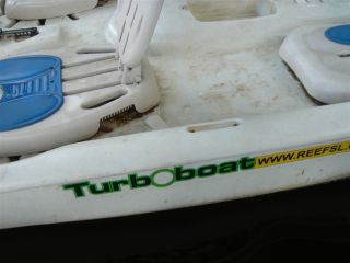 Boot Tretboot Turboboot Reef 404 Kunststoffboot