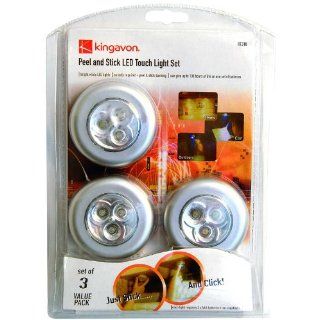 Peel and Stick LED Touch Lichter Pack Of 3, Ideal für Auto, Camping