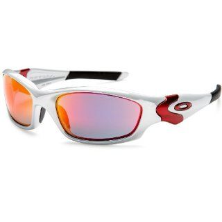 Chrome/Positive Red Sunglasses (04 329): Sport & Freizeit