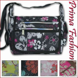 Tasche Umhängetasche Handtasche Canvas Messenger Bag Muster