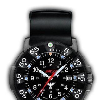 KHS Shadow Blue MK II H3 Einsatz Uhr mit Silikon Armband