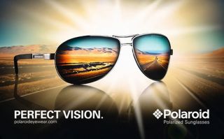 Polaroid P8125A w/ Polarized Lens Sunglasses Brand New Authentic Black