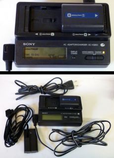 Sony AC Adaptor / Charger AC VQ 850 + DK 415 + Akku NP FM 50