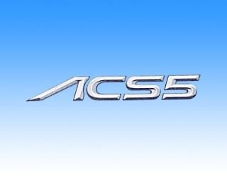 AC Schnitzer Typenbezeichnung ACS5 silber Aufkleber
