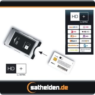 Smard TV HDplus Modul CI + CAM inkl Smartcard HD+ Karte