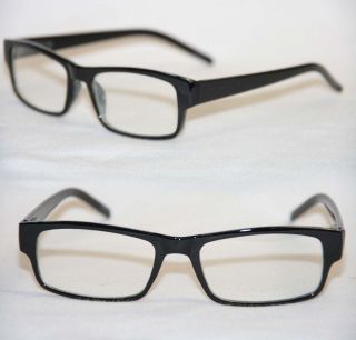 Nerd Brille Klarglas Hornbrille Damen Herren schwarz braun 425