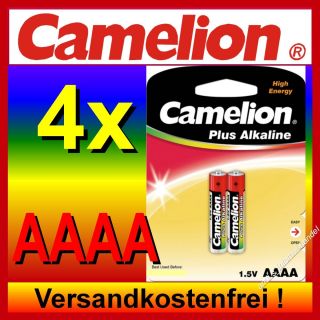 Camelion LR61 AAAA 25A E96 MN2500 MX2500 LR&D425 1,5V Mini Alkaline