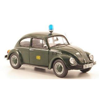 VW Käfer, DB Bahnpolizei, Modellauto, Fertigmodell, Schuco 143