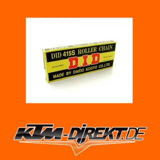 DID Kette 415S 120G für KTM SX50, Husqvarna CR50, Simson, Motocross