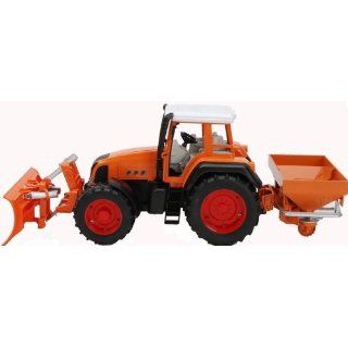 Bruder 01906 Fendt Traktor Strassenmeisterei Spielzeug