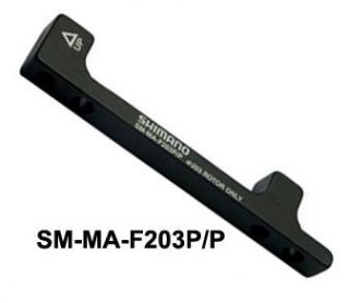 Adapter Shimano SM MA F203P/P Bremsscheiben   Adapter PM auf PM