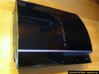 Sony Playstation 3 Konsole 40 GB, pianolack inkl. Controller,voll