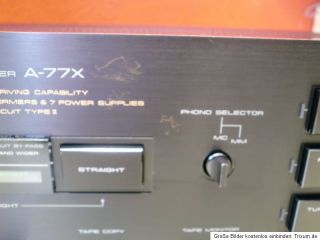 Pioneer A 77X Verstärker Stereo Amplifier for DIGITAL AUDIO pioneer a