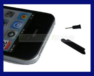 Staubschutz Set Stöpsel Kappe Schutz Dreckschutz für Apple iPhone 4S