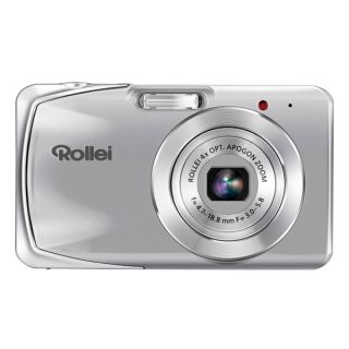 Rollei Digitalkamera Powerflex 440 silber 14 Megapixel HD Video 4x opt