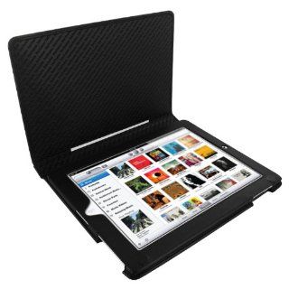 Piel Frama Ledertasche Magnet   Apple iPad 2 & iPad 3, schwarz