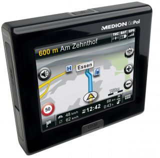 Medion GoPal E3135 Navigationssystem (8,9 cm (3,5 Zoll) Touchscreen