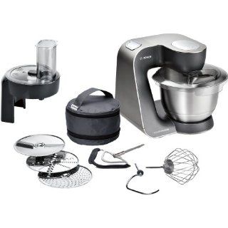 Bosch MUM57810 Küchenmaschine Home Professional mit Edelstahl