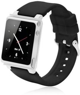 iWatchz Q2 Armband für Apple iPod Nano 6 ,schwarz,Gadget,nanoclipz