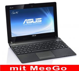 10/25,4cm Netbook Asus EEE PC X101 1GB RAM 8GB SSD Intel N435 schw