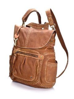 FOSSIL Damen Rucksack aus braunem Leder Kenya Backpack   SHB9792222