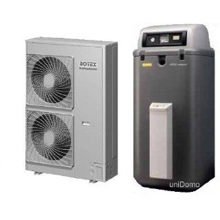 Rotex Paket Luft Wasser Wärmepumpe 8CTyp HPSU compact 516 14 kW   9X