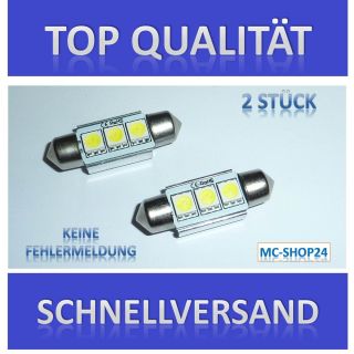 Smart Fortwo 450 451 Xenon Weiss Canbus C5W 42