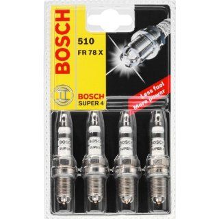 Bosch 0242232802 Zündkerze Super 4 FR78X   KSN 510   4er Set