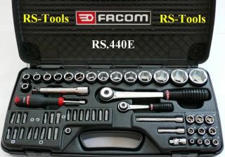 FACOM RS.440E Knarrenkasten Steckschlüsselsatz 1/2 1/4