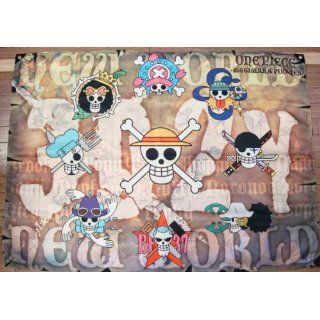 One Piece Big Multi Cross Flagge / Tuch 3D2Y (110 x 80 cm) 