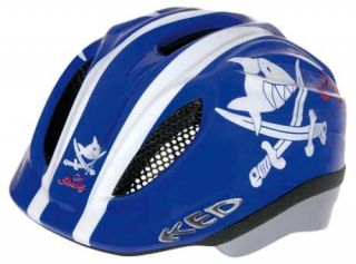 RENNMAXE KED Kinder Helm Fahrrad Helm Sharky Gr S