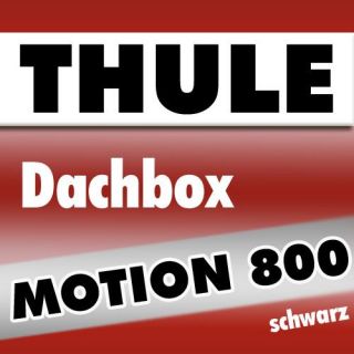 Motion 800 schwarz Dachbox Gepäckbox Dachkoffer 460 Liter NEU