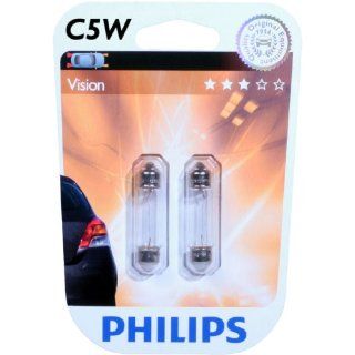Philips 12844B2 Vision C5W Signallampe, 2er Blister Auto