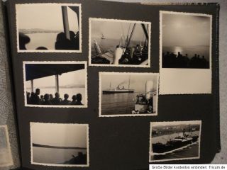 Album Schiffsreise KDF Monte Olivia 1935 Fotos Ansichtskarten