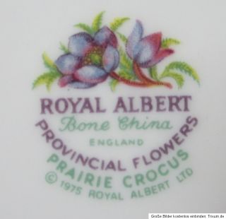 Royal Albert Kaffeetasse Gedeck 2 teilig Provincial Flowers Prairie