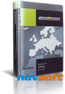 Navi 10CD Paket Europa für VDO Dayton MS4000 (Non C IQ) 2011/2012