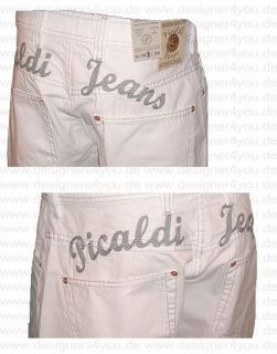 Picaldi 472 Zicco Jeans WHITEGREY weiß Neu mit Aufschrift hinten Kult