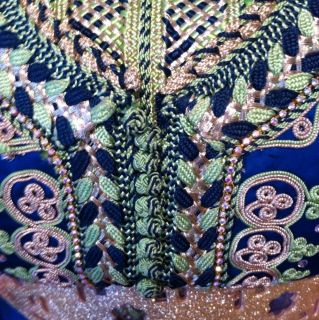 Takschita Kaftan Jellaba Abendkleid Echten Skili Orient Marokko