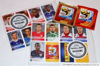 Panini WC WM 2010 South Africa – FULL SET ALLE 80 UPDATE EXTRA