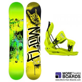 Flow MICRON VERVE & MICRON YOUTH Snowboard & Bindung Set   2013   NEU