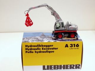 Liebherr 316 Excavator   LILIENKAMP 1/50   NZG #497