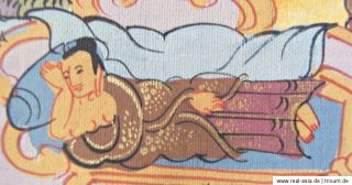 des Buddha Masterpiece mit Gold ~ Buddhas life ~ Thanka (497)