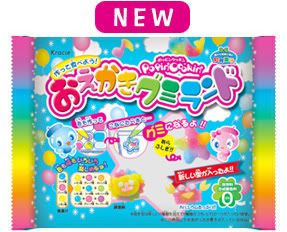 KRACIE Popin Cookin DIY OEKAKI ( coloful art ) Kit gummy candy,JAPAN