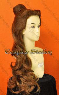 Disney Beauty and the Beast Belle Prestyled Wig_com508