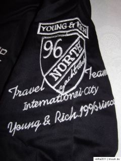 Young & Rich Party Club Herrenhemd Gr. L 48 / 50 Schwarz NEU VIP Polo