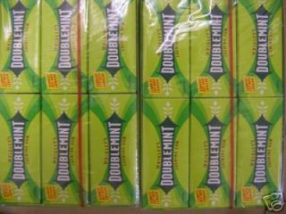 24 Packungen Wrigley´s Doublemint Chewing Gum 24 x 12er (1kg11,63