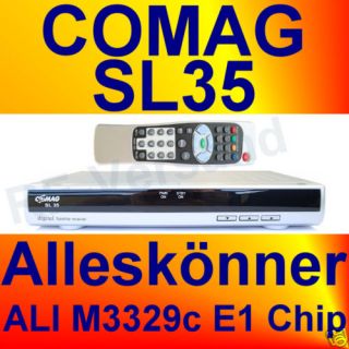 COMAG SL 35 SL35 digitaler SAT Receiver EPG DD RS232